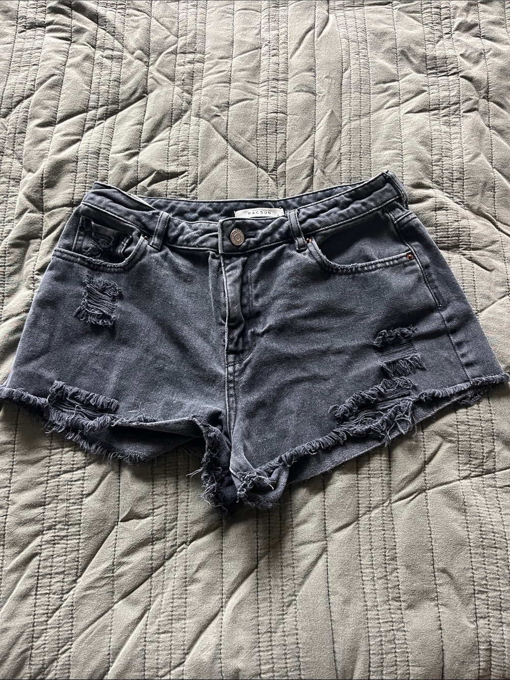 PacSun Charcoal Jean Shorts